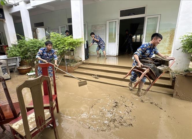 Trên 720 trường học ở Khánh Hòa đã đón học sinh trở lại sau mưa lũ