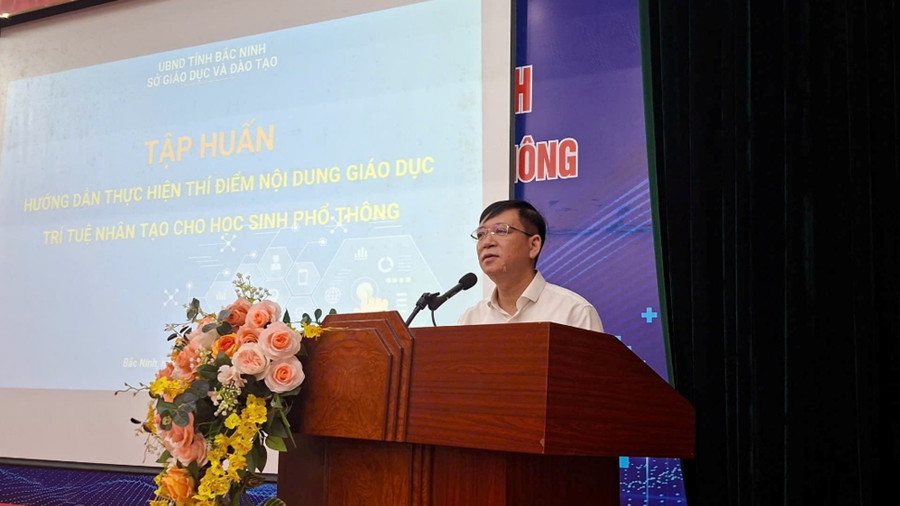  Gần 300 giáo viên Bắc Ninh tập huấn triển khai thí điểm giáo dục AI 